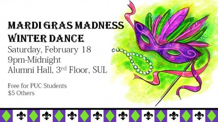 Purdue University Calumet Mardi Gras Madness Winter Dance
