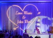 Gobo, Draping, and Uplighting at the Calumet City American Legion