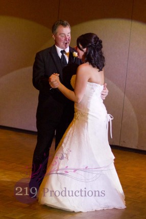 Bride and Father 1st Dance Schererville Indiana Disc Jockey