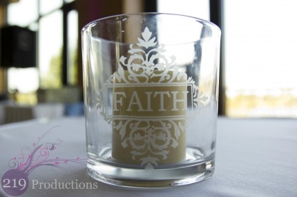 Munster Wedding Faith Candle Votive