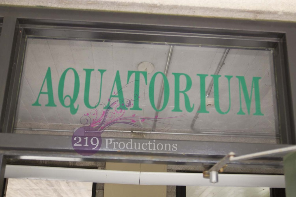 Gary Aquatorium Sign
