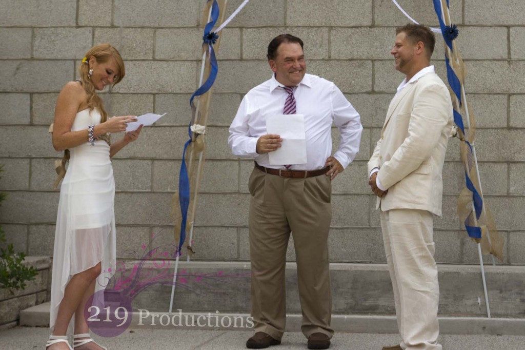 Gary Aquatorium Wedding Ceremony