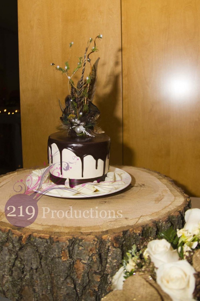 Munster Centennial Park Wood Wedding Cake