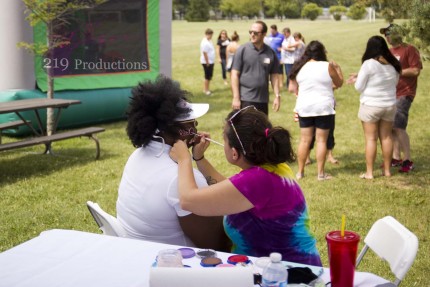 Schererville Company Picnic Face Painting