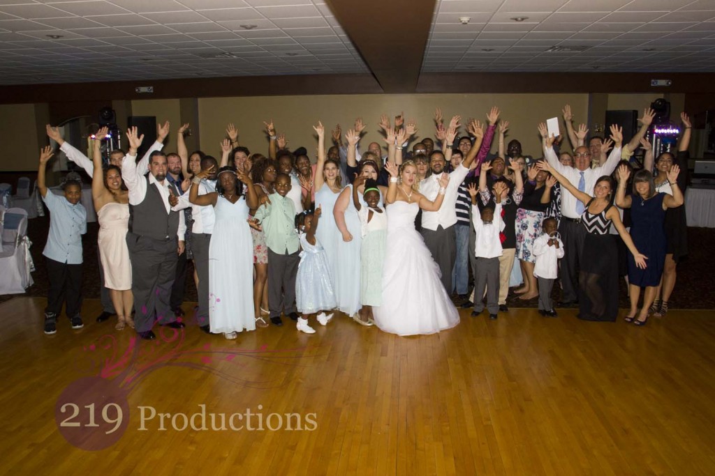 Chateau Banquets Wedding Group Photo