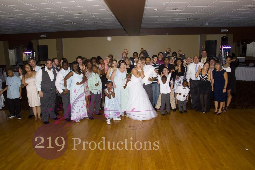 Chateau Banquets Wedding Group Picture