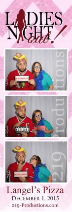 Langel's Pizza Ladies Night Out Photobooth