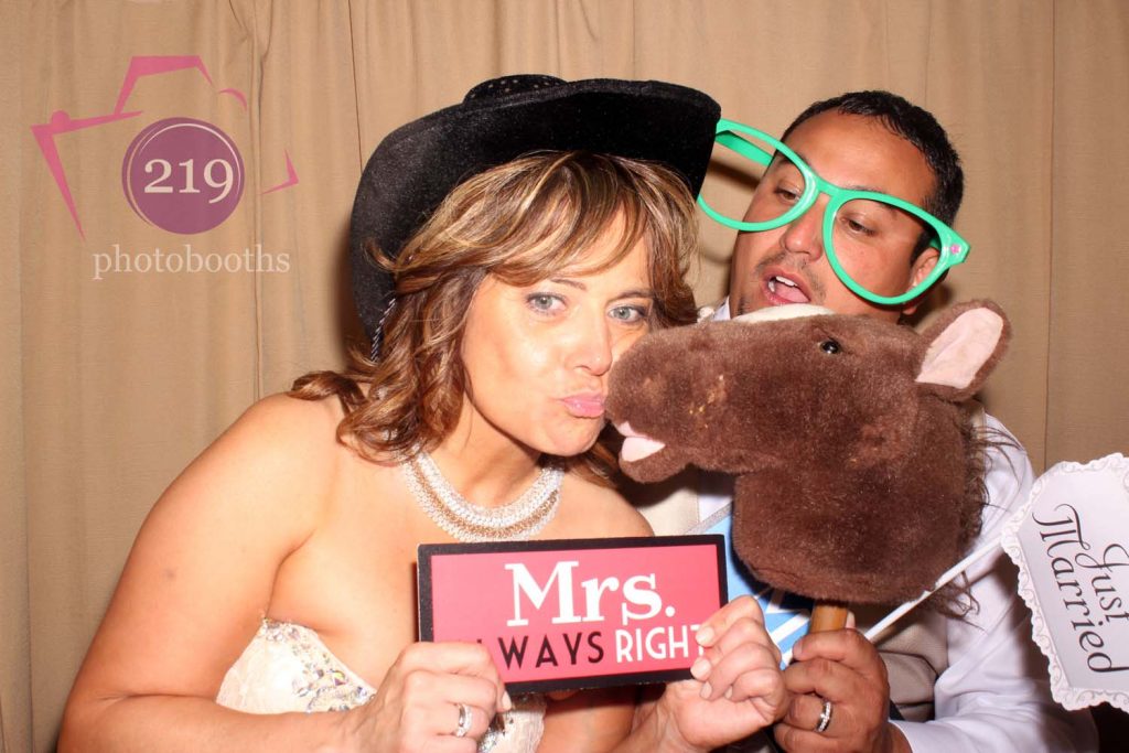 Banquets of St George Wedding Photobooth Burlap Country