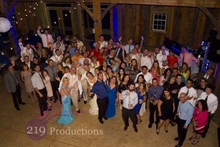 County Line Orchard Wedding DJ Group Photo