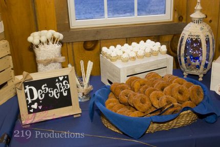 County Line Orchard Wedding Dessert Table