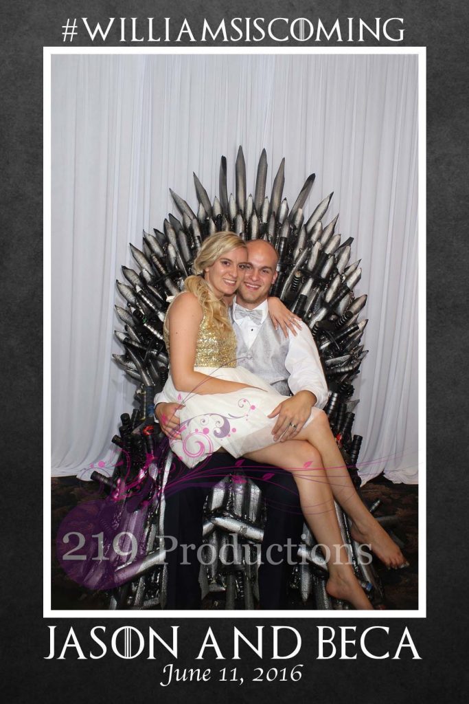 Photobooth St Peter and Paul Wedding Game of Thrones