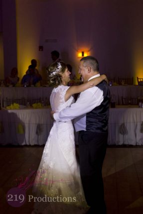 Signature Banquets Wedding DJ Father Daughter Dance Spotlight Highlight