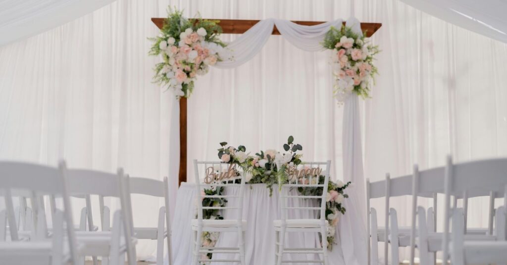 Best Drapery Fabrics for Wedding Venues
