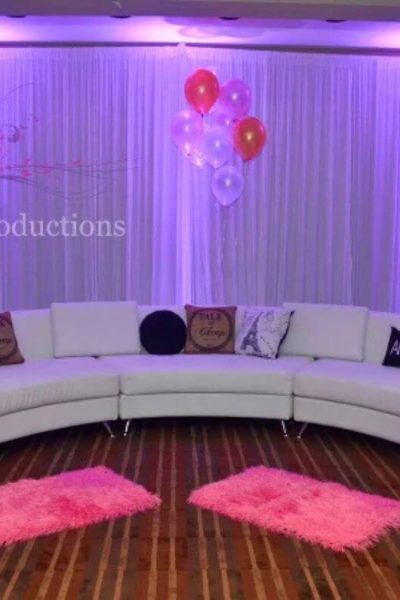 event draping