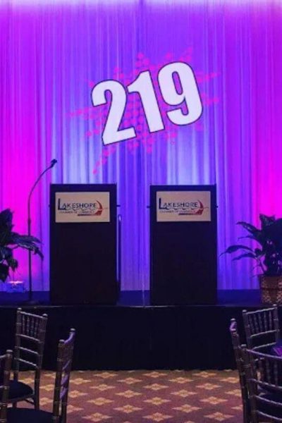 event uplighting